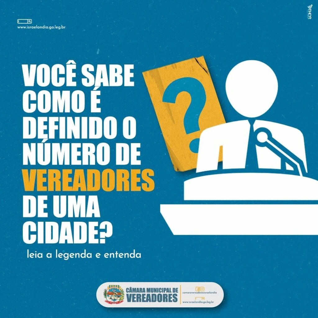 Como é definido o número de vereadores de uma cidade? - Câmara ...